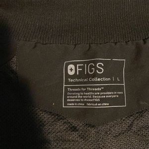 Figs jacket worn twice